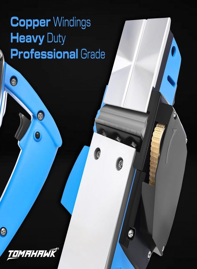 Tomahawk TPM-3944 Professional 500W Wood Planer | 15000 RPM High-Speed Motor | 82mm Planing Width | 2.5mm Cut Depth | V-Groove Base & Dust Port | Heavy-Duty Design - Image 3